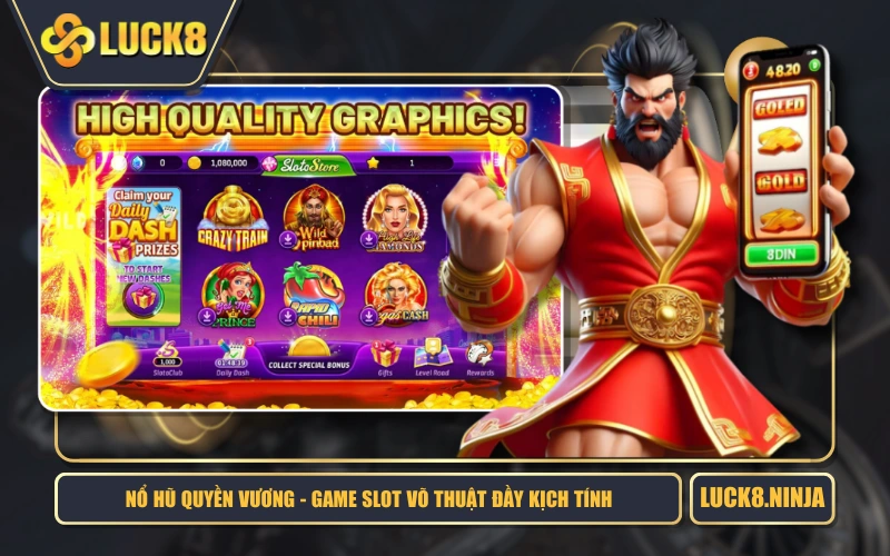 Nổ Hũ Quyền Vương - Game Slot “Võ Thuật” Đầy Kịch Tính 1 Nổ Hũ Quyền Vương - Game Slot “Võ Thuật” Đầy Kịch Tính